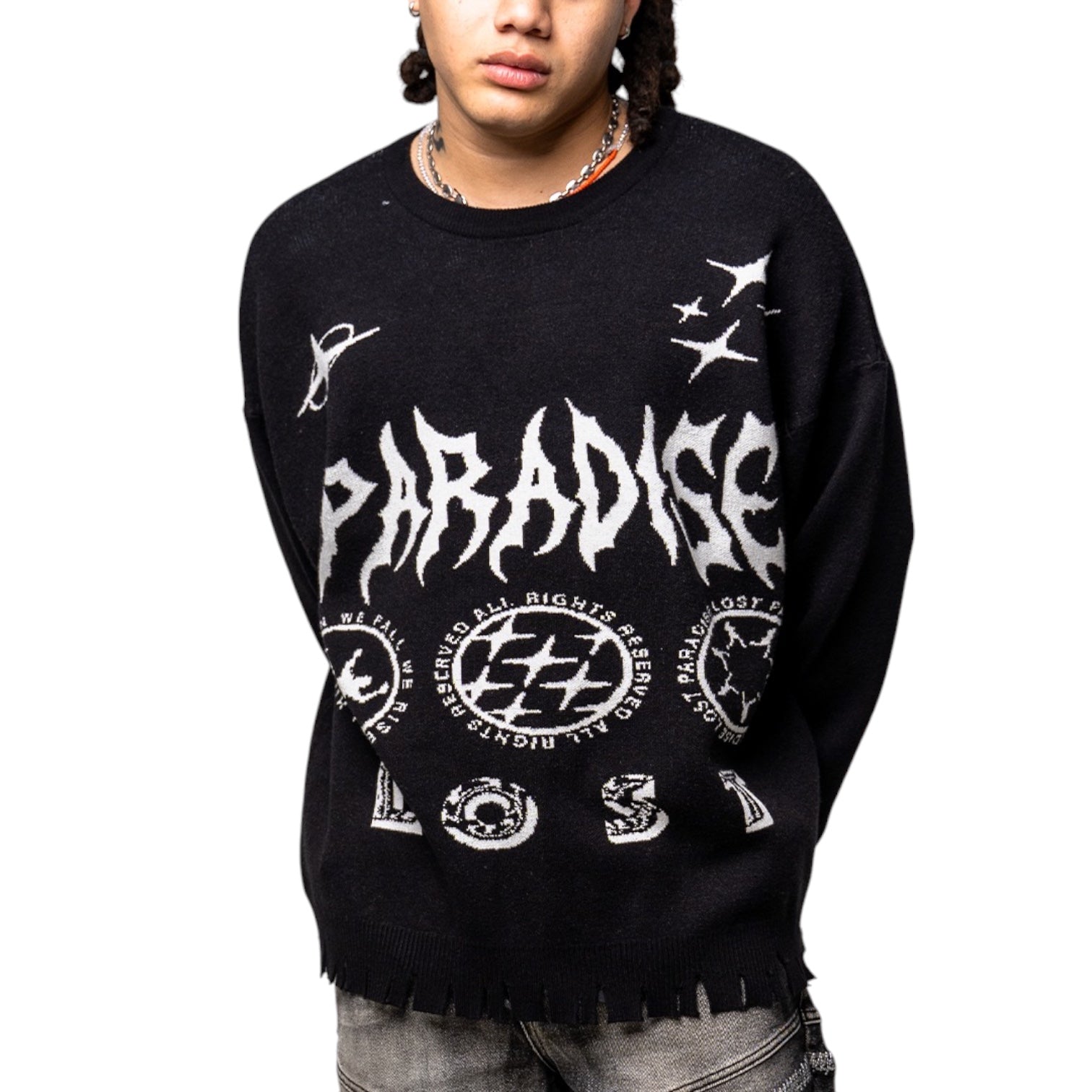 PARADISE LOST: Fallen Knitted Sweater PL00658